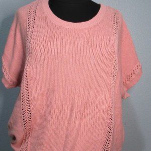 Oversized Short Sleeve Sweater